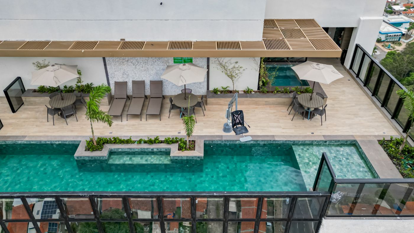 Rooftop do Lake House Residence