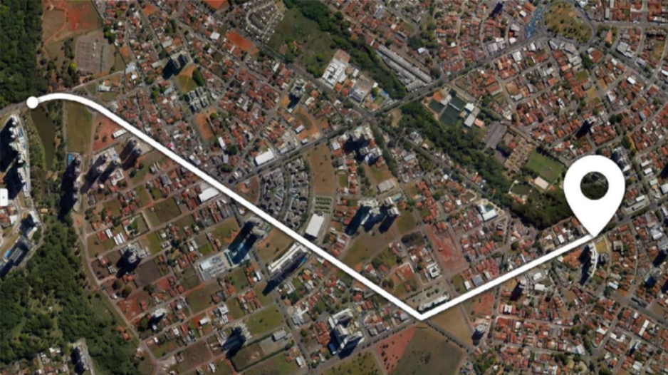 Localização a 1.800 metros do Parque Cascavel
